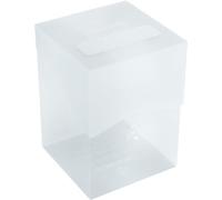 Gamegenic- Storage_Box Deck Holder 100+ Clear, Tinta Unita, Colore Trasparente, GG2541