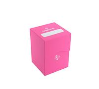 Gamegenic - Deck Holder 100+ Rosa - Scatola Porta Carte | Scatola Compatta e Robusta con Coperchio Autobloccante per Contenere Fino a 100 Carte, Colore Rosa