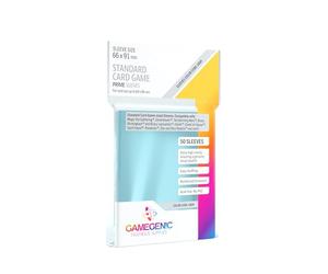 Gamegenic GG1048 50 Pack 66 x 91 mm Gray Standard Card Game Prime Sleeves