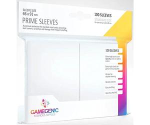 Gamegenic GGS11017ML Prime Sleeves (100-Pack), White