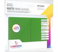 Gamegenic GGS11031ML Matte Prime Sleeves (100-Pack), Green