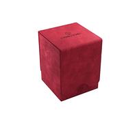 Gamegenic GGS20099ML - Contenitore per carte, tinta unita, colore: rosso
