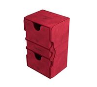 Gamegenic Stronghold 200+ XL Rosso Red Porta Mazzo Deck Box POKEMON mtg MAGIC