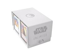 Gamegenic GGS20166 - Star Wars: Unlimited Double Deck Pod - White/Black