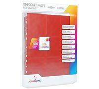 Gamegenic - ggs30007ml - sideloading - 18-pocket pages - pack 10pz - red