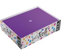 Gamegenic GGS60053 - Vassoio Magnetico per Dadi Rettangolare Nero e Viola