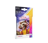 Gamegenic, Gioco Marvel Champions Sleeves Rocket Raccoon, multilingue (Include Spagnolo)