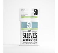 Gamegenic Just Sleeves - Standard American (50 manicotti) | Accessorio per giochi da tavolo