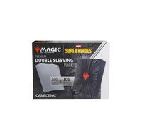 Gamegenic Magic: The Gathering Double Sleeving 100 Comic Burst Black Mag