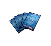 Gamegenic, Magic: The Gathering - Marvel Spider-Man Premium Art Sleeves - Spider-Man Island, Licenza Ufficiale di un Pack da 105 Art Sleeves per confezione