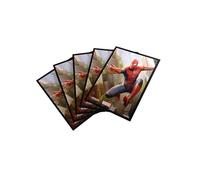 Gamegenic, Magic: The Gathering - Marvel Spider-Man Premium Art Sleeves - Spider-Man, Licenza Ufficiale di un Pack da 105 Art Sleeves per confezione