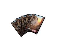 Gamegenic, Magic: The Gathering - Marvel Spider-Man Premium Art Sleeves - Spider-Man Plains, Licenza Ufficiale di un Pack da 105 Art Sleeves per confezione