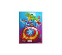 Gamegenic | Magic: The Gathering | Marvel Super Heroes Premium Art Sleeves - Capitan America, Team Leader