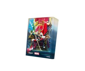 Gamegenic | Magic: The Gathering | Marvel Super Heroes Premium Art Sleeves - Loki/Doctor Doom