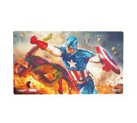 Gamegenic | Magic: The Gathering | Marvel Super Heroes Prime Playmat - Capitan America, Super-Soldier