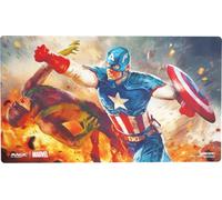 Gamegenic | Magic: The Gathering | Marvel Super Heroes Prime Playmat - Capitan America, Super-Soldier