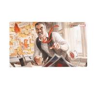 Gamegenic, Magic: The Gathering - Marvel's Spider-Man Prime Playmat - J. Jonah Jameson, Licenza Ufficiale, Tappetino da gioco 61x35 con 2 mm di spessore