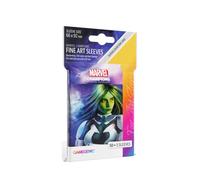 Gamegenic- Marvel Champions Sleeves Gamora-Multilingua, GGS15017ML
