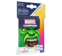 Gamegenic- Marvel Champions Sleeves Hulk, Colore Vari, G15004