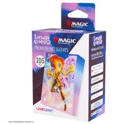 Gamegenic MTG Lorwyn Eclipsed Sleeves Ashling The Limitless, accessorio da gioco, custodie stampate a colori, finitura testurizzata, multilingue
