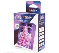 Gamegenic MTG Lorwyn Eclipsed Sleeves Dawnhand Eulogist, accessorio da gioco, custodie stampate a colori, finitura testurizzata, multilingue