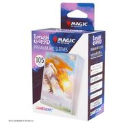Gamegenic MTG Lorwyn Eclipsed Sleeves Eirdu Carrier of Dawn, accessorio da gioco, custodie stampate a colori, finitura testurizzata, multilingue