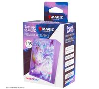 Gamegenic MTG Lorwyn Eclipsed Sleeves Twilight Diviner, accessorio da gioco, custodie stampate a colori, finitura testurizzata, multilingue