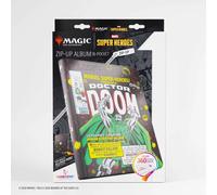Gamegenic MTG Marvel Super Heroes Album Con Zip 18 Tasche Doctor Doom/Spider-Man