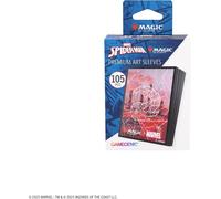 Gamegenic Mtg Marvels Spider-Man Premium Art Sleeves - Spider-Man Mountain
