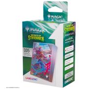 Gamegenic - MTG - Secrets of Strixhaven Premium Art Sleeves: Rootha, Mastering the Moment - Accessorio da Gioco - Custodie Stampate a Colori - Finitura Testurizzata - Multilingue
