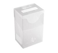 Gamegenic Porta carte Mini-americano 60+, durevole Deck Box per 60 carte a maniche singole, coperchio autobloccante con tecnologia Cobra Neck, include divisore Flex Card, colore trasparente