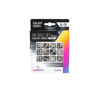 Gamegenic - Set di dadi 6 lati Moon 16 mm (12 pezzi)