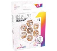 Gamegenic - Set di dadi per ruolo Death Valley (7 pezzi)