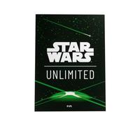 Gamegenic | Star Wars: Illimitato Premium Art Sleeves - Card Back Green | Accessorio per gioco di carte collezionabili