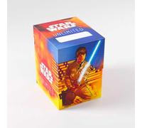 GameGenic Star Wars Unlimited Soft Crate-Box di mazzo durevole stampato a colori e ufficialmente con licenza contiene 60 carte a doppia maniche perfe