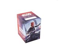 Gamegenic, Star Wars: Unlimited Soft Crate - Darth Maul, contiene 60 carte doppie, con scatola token