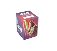Gamegenic, Star Wars: Unlimited Soft Crate - Qui-Gon Jinn, contiene 60 carte doppie, scatola token inclusa