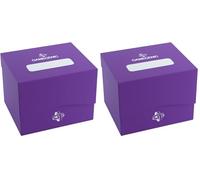 Gamegenic- Storage_Box Accessori, Tinta Unita, Colore Viola, GGS25084ML (Confezione da 2)