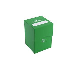 Gamegenic- Storage_Box Porta Deck 100+ Verde, Solid, Colore, GG2535