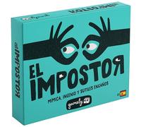 Gamely El Impostor | Divertente gioco di festa di mimica e inganno | Veloce e facile da imparare, ideale per amici e familiari, perfetto per rompere il ghiaccio, compatto e facile da trasportare