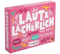 Gamely Laut & Laecherlich: Il divertente gioco delle feste dei suoni ridicoli, in tasca, il gioco di carte adatto alle famiglie che fa ridere tutta la famiglia. (Tedesco - Nuova edizione)