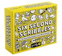 Gamely Six Second Scribbles: il gioco di disegno freneticamente veloce e incredibilmente divertente | Un gioco di festa adatto alle famiglie per bambini, adolescenti e adulti (Six Second Scribbles)