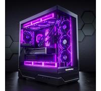 GameMachines Apex - Gaming PC - Raffreddamento ad acqua - AMD Ryzen 7 9700X - NVIDIA RTX 5060 Ti - 1000GB SSD - 32GB RGB DDR5 - WLAN - Windows 11 Pro