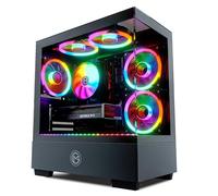 GameMachines Evolv Gaming PC AMD Ryzen 7 5700X, GeForce RTX 5060, SSD da 1 TB, 32 GB DDR4, W-LAN, Win 11 Pro