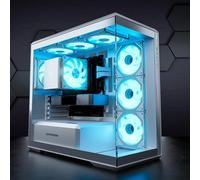 GameMachines Fury Snow Edition - Gaming PC - AMD Ryzen 7 5700X - GeForce RTX 5060 Ti - 1TB SSD - 32GB DDR4 - W-LAN - Win 11 Pro
