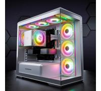 GameMachines Fury Snow Edition - Gaming PC - AMD Ryzen 7 7700 - GeForce RTX 5070-1TB SSD - 32GB DDR5 - WLAN - Windows 11 Pro