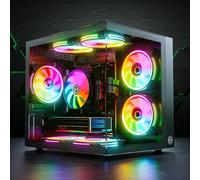 GameMachines HyperCube - Gaming PC - AMD Ryzen 7 7700 - GeForce RTX 5060 Ti - 1TB SSD - 32GB DDR5 - WLAN - Win 11 Pro