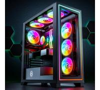 GameMachines Neo - Gaming PC - Raffreddamento ad acqua - AMD Ryzen 7 9700X - NVIDIA RTX 5070 - 1000 GB SSD - 32 GB RGB DDR5 - WLAN - Windows 11 Pro
