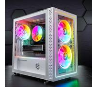 GameMachines Nova Snow Edition - Gaming PC - AMD Ryzen 7 5700X - GeForce RTX 5060Ti 16GB - 1TB SSD - 32GB DDR4 - WLAN - Win 11 Pro