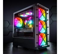 GameMachines Storm - Gaming PC - Raffreddamento ad acqua - AMD Ryzen 7 7700 - NVIDIA RTX 5060 Ti - 1000 GB SSD - 32 GB RGB DDR5 - WLAN - Windows 11 Pro